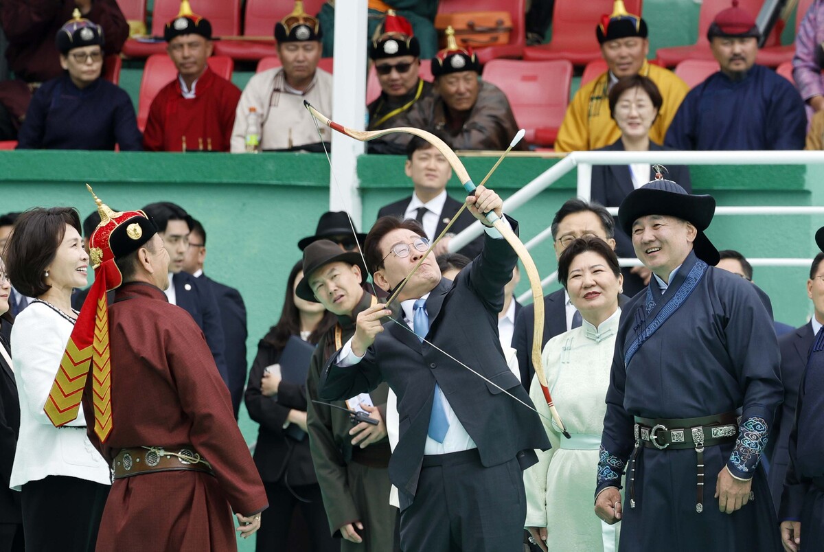 몽골 전통활 체험