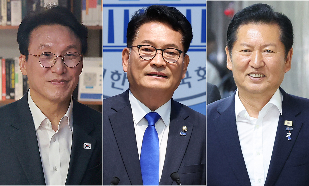 ‘말 폭탄’ 송영길·‘鄭’조준 김민석·‘언더독’ 정청래… 3색 승부