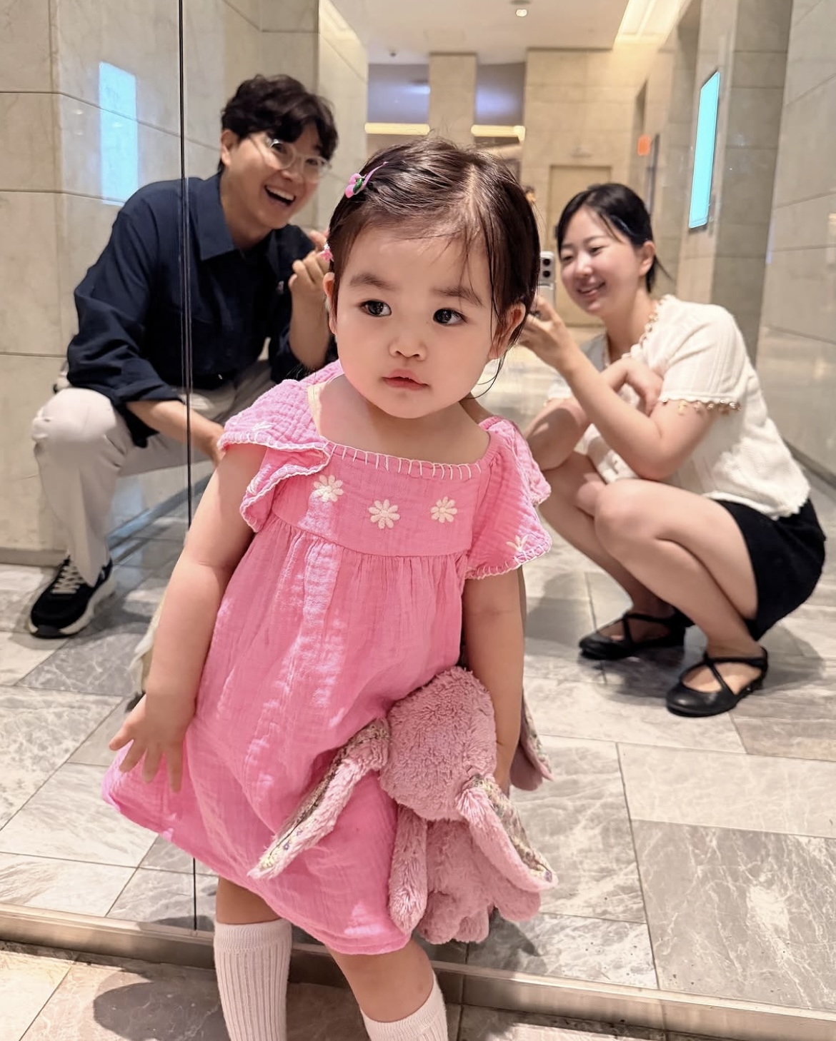 ‘급체’ 김다예, 가족과 함께한 화목한 시간