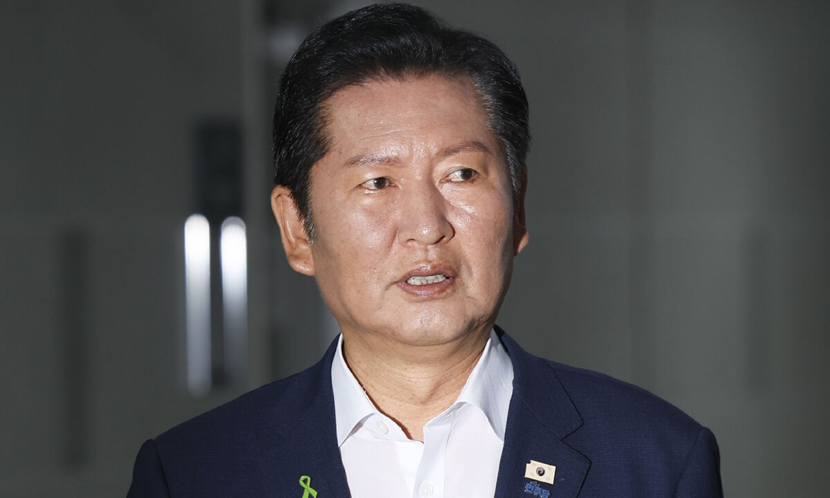 정청래 전 더불어민주당 대표. 뉴시스