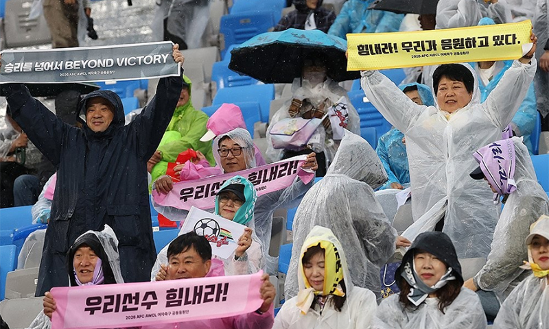 北내고향여자축구단 공동응원·행사진행에 2억 3500만원 지원