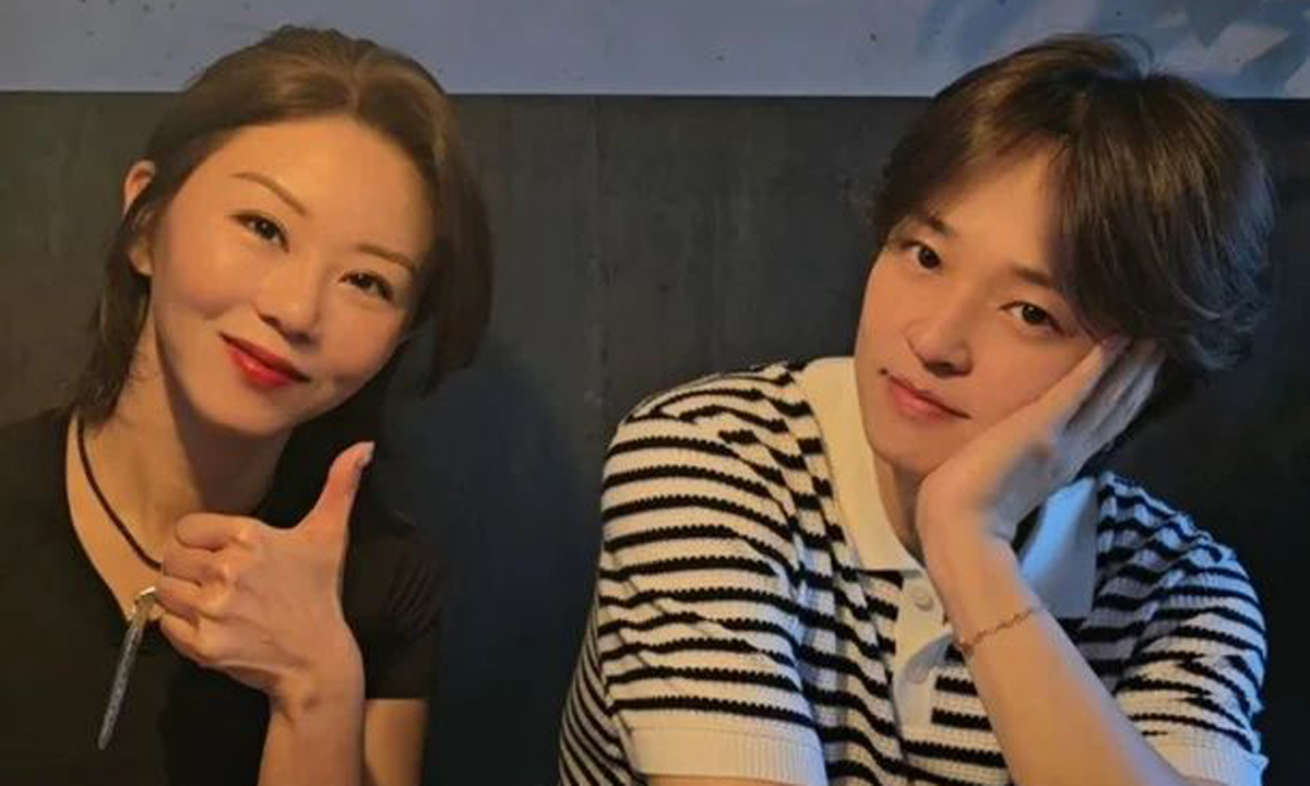 김정훈, 밝은 미소…김가영이랑 원래 친했나