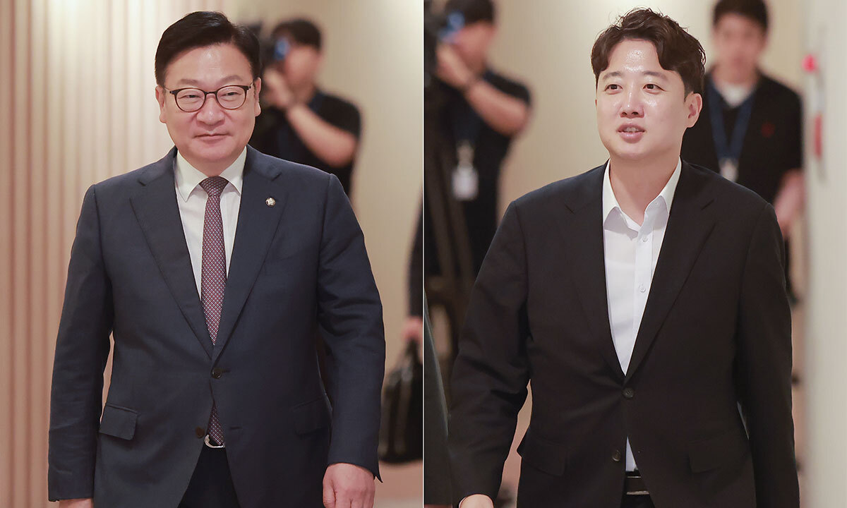 정점식-이준석, 오찬 회동서 대여투쟁 협조 필요성 공감대