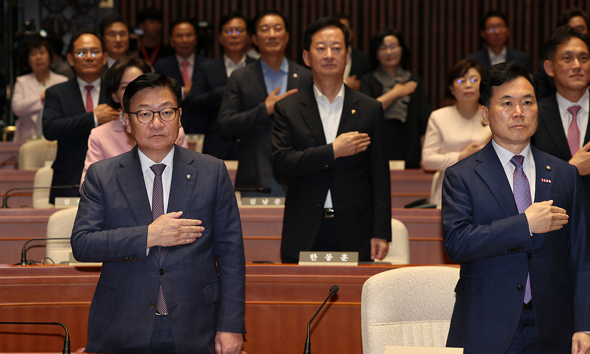 국힘 “원내 복귀”… 국회 정상화 수순