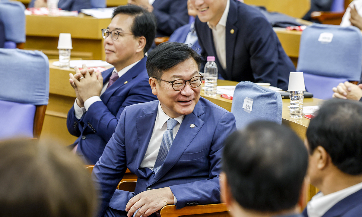 정점식, 식사정치로 당내소통…강성당원 문자폭탄에 '곤혹'