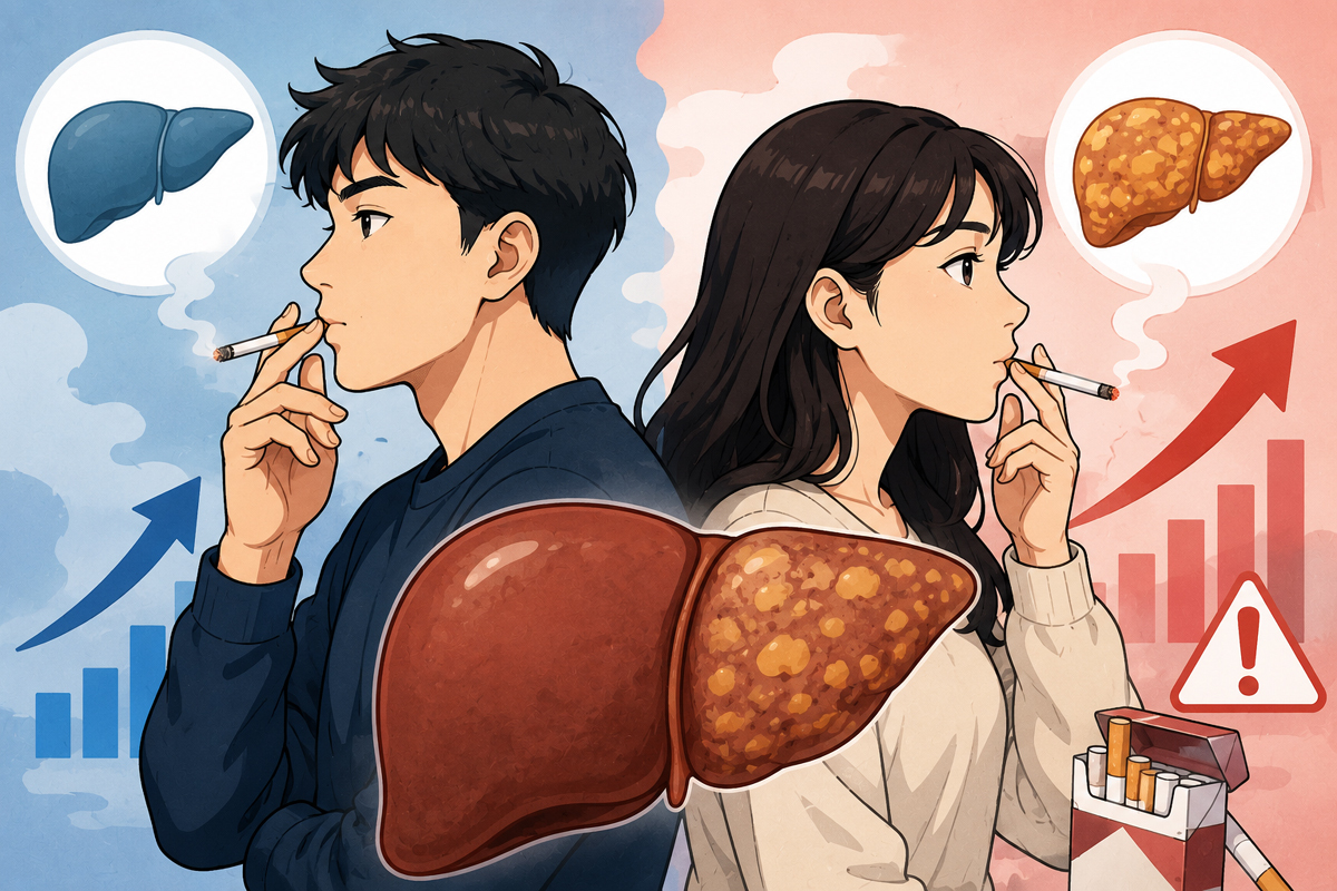 담배 피우는 2030, 지방간 위험↑…여성 특히 높아