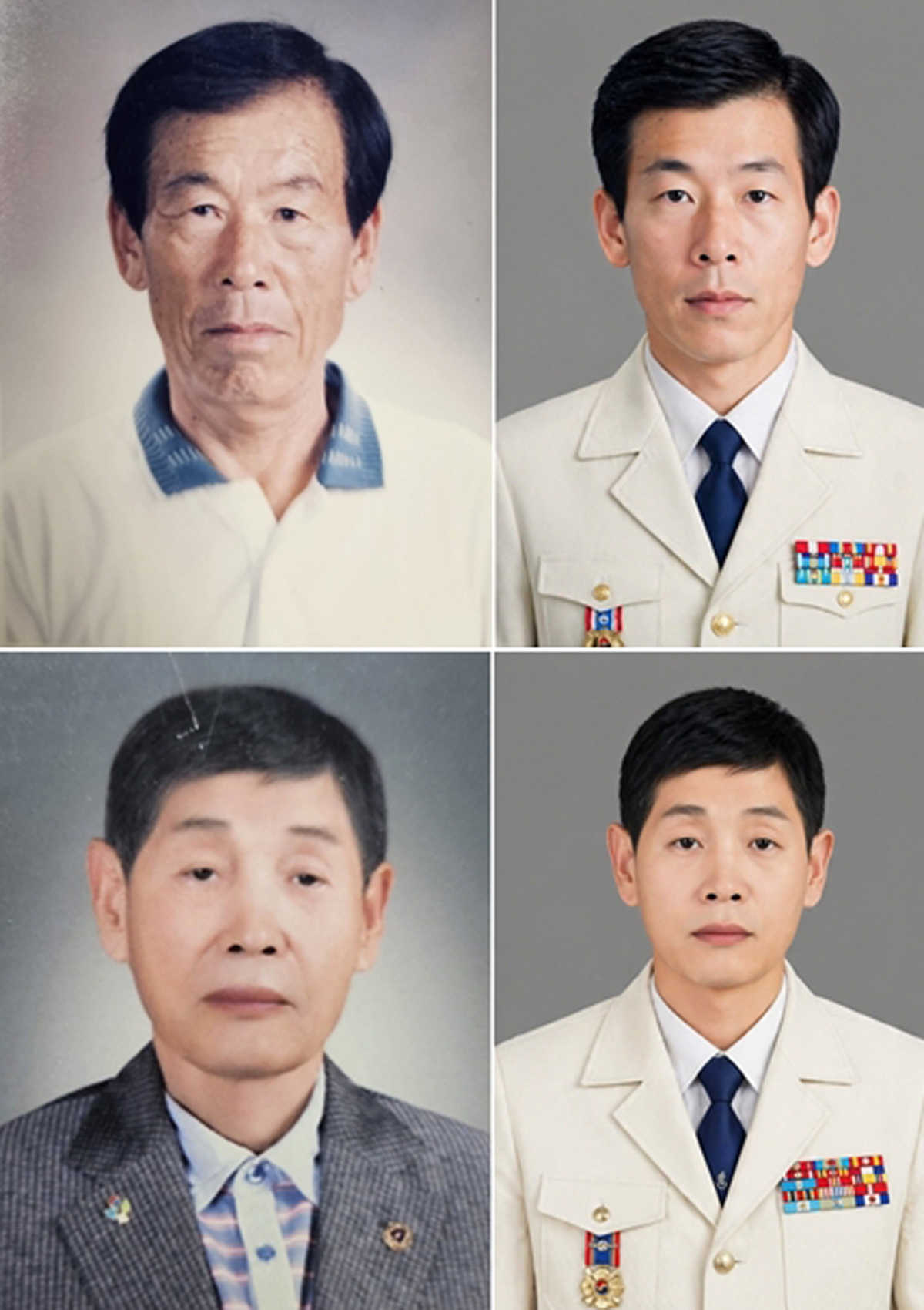 롤린더메모리, 한국전쟁··베트남전 참전 유공자 스무 살 모습 AI 복원