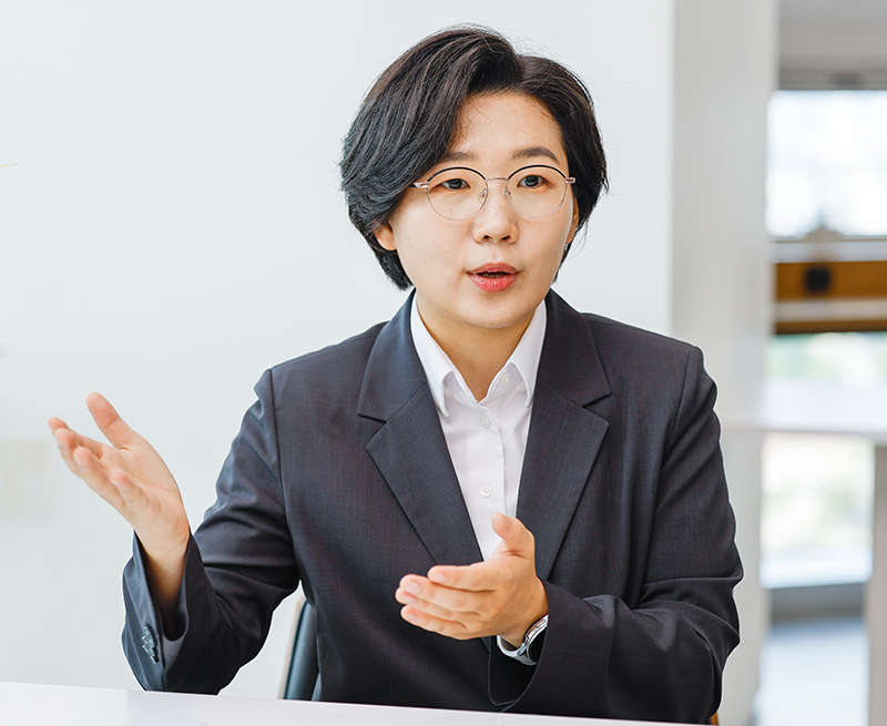더불어민주당 김보미 당대표 후보 출마자 /2026.07.24 최상수 기자