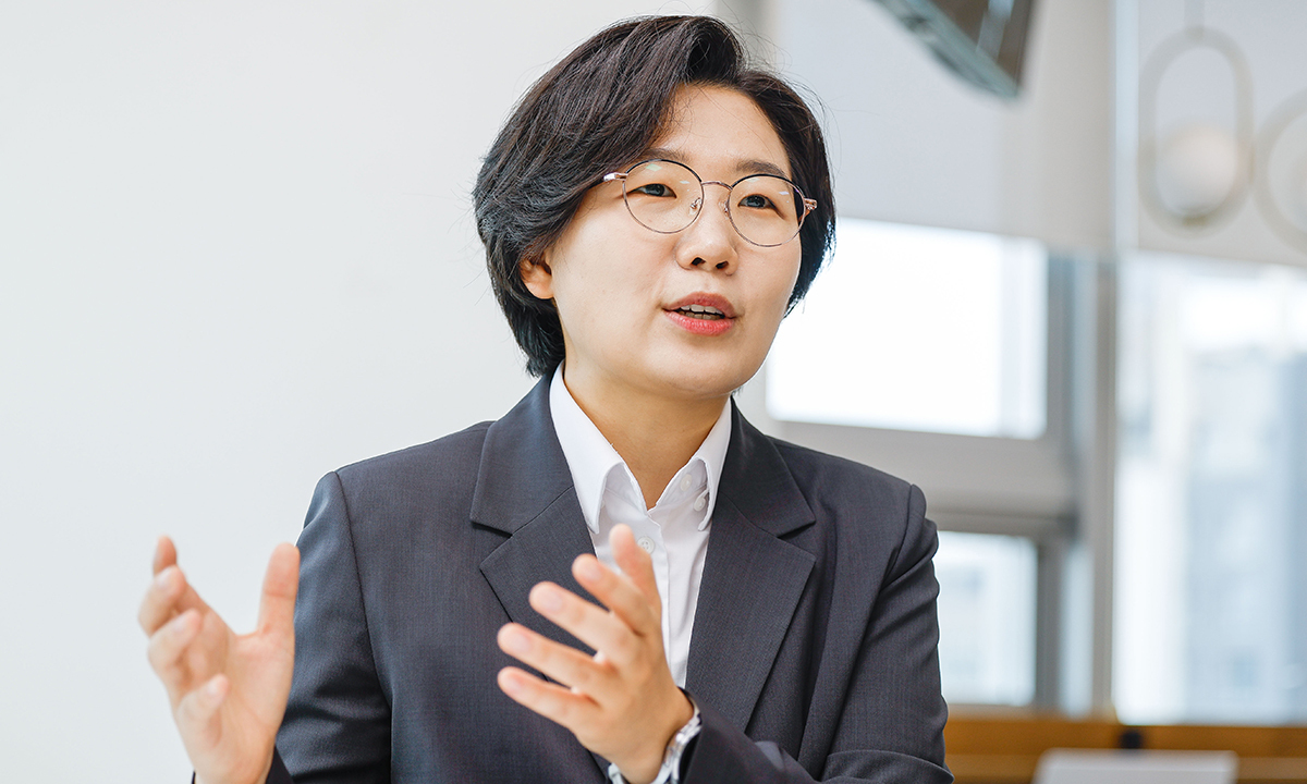 더불어민주당 김보미 당대표 후보 출마자 /2026.07.24 최상수 기자