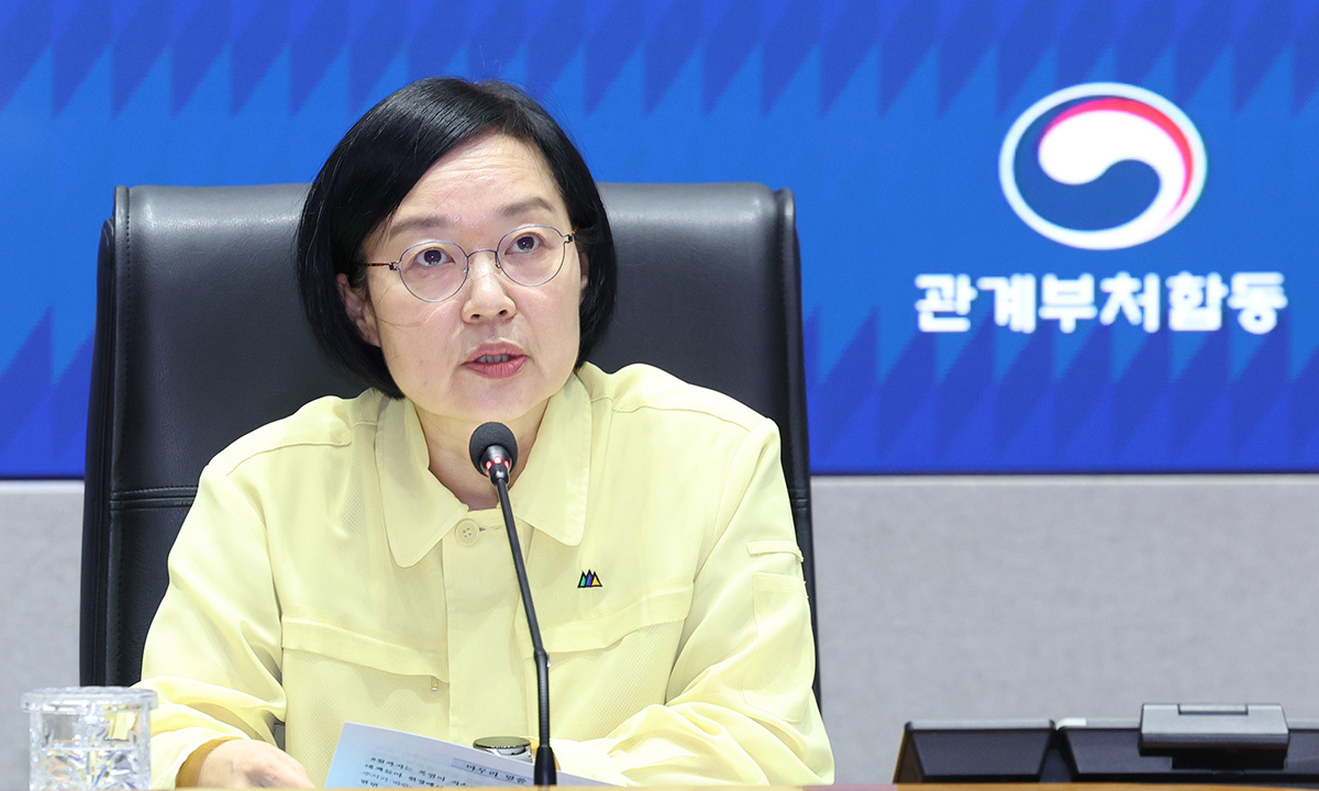 한성숙 총리 "폭염 피해 최소화에 총력…대처 상황 점검해달라"