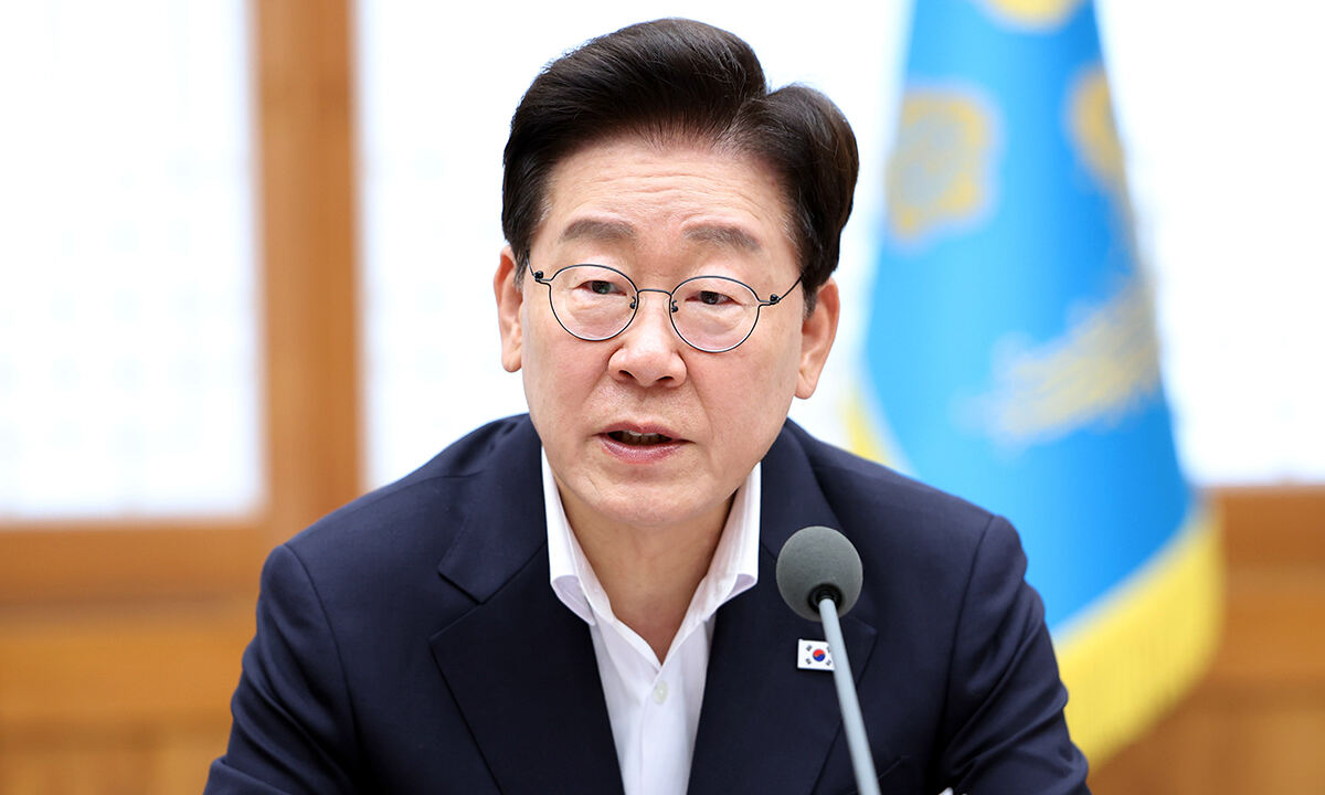 이재명 대통령이 10일 청와대에서 열린 메가프로젝트 2차 민관합동 점검회의에서 발언하고 있다. 뉴시스