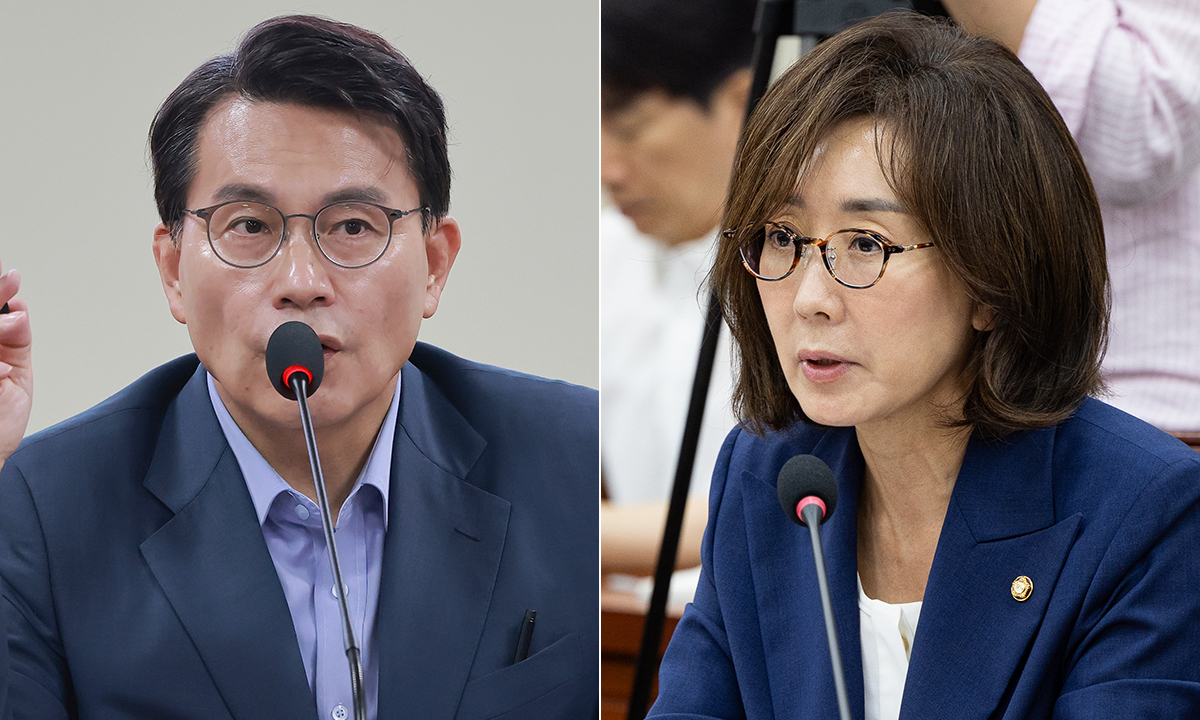 국민의힘 윤상현 의원(왼쪽), 나경원 의원. 연합뉴스·뉴스1