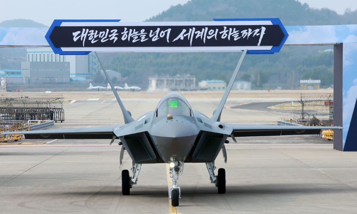 한국항공우주산업(KAI)이 개발한 전투기 KF-21. 뉴시스
