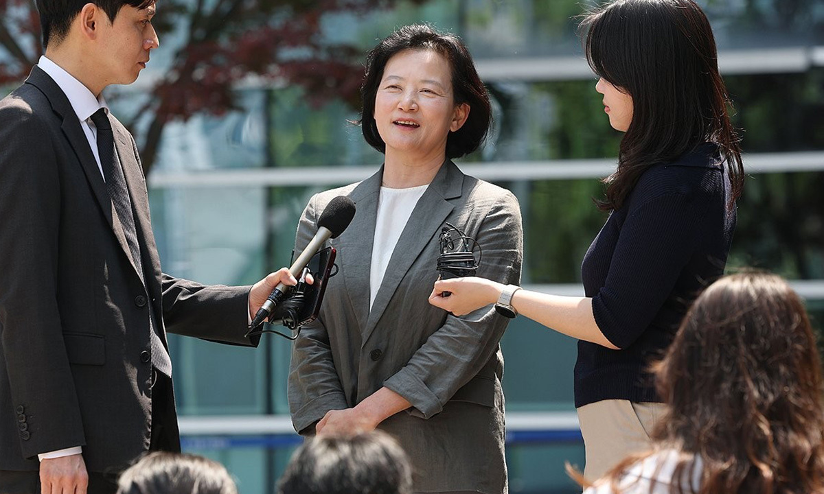 '대장동 항소포기 비판' 정유미 검사장 '강등' 취소판결. 연합뉴스