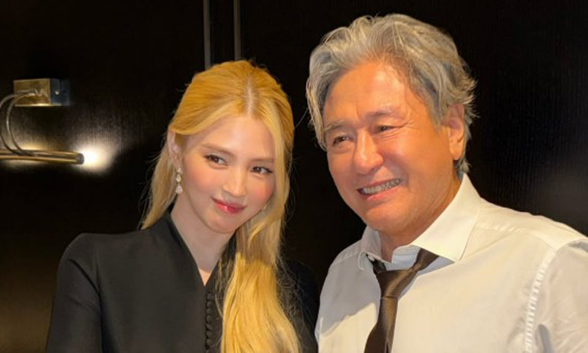 한소희와 최민식 .한소희 SNS 캡처