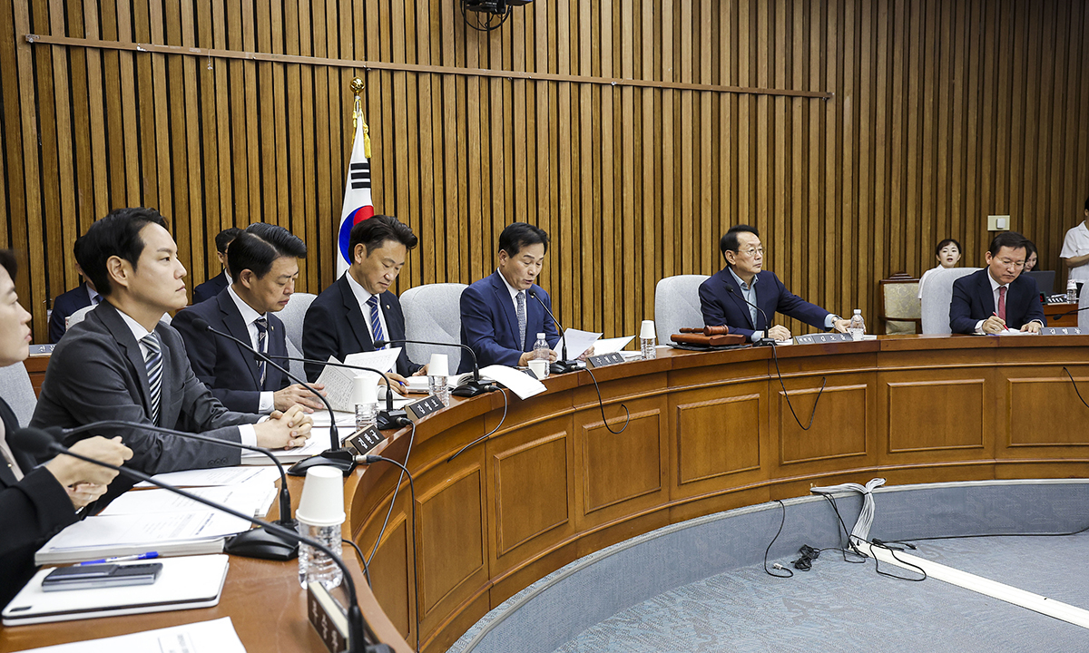 지난 8일 서울 여의도 국회에서 대법관(김성수)임명동의에관한인사청문특별위원회 전체회의가 열리고 있다. 뉴시스