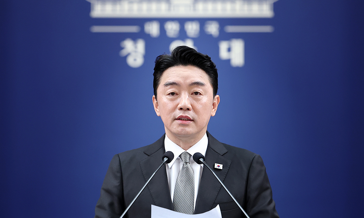 강훈식 비서실장. 연합뉴스