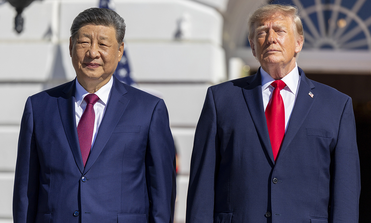Chinese President Xi Jinping is welcomed by President Donald Trump as he arrives at the White House in Washington DC on Friday, September 25, 2026. Xi is on the final day of an official three-day state visit to the U.S. Photo by Shawn Thew/UPI/2026-09-26 02:07:07/ &amp;lt;저작권자 ⓒ 1980-2026 ㈜연합뉴스. 무단 전재 재배포 금지, AI 학습 및 활용 금지&amp;gt;