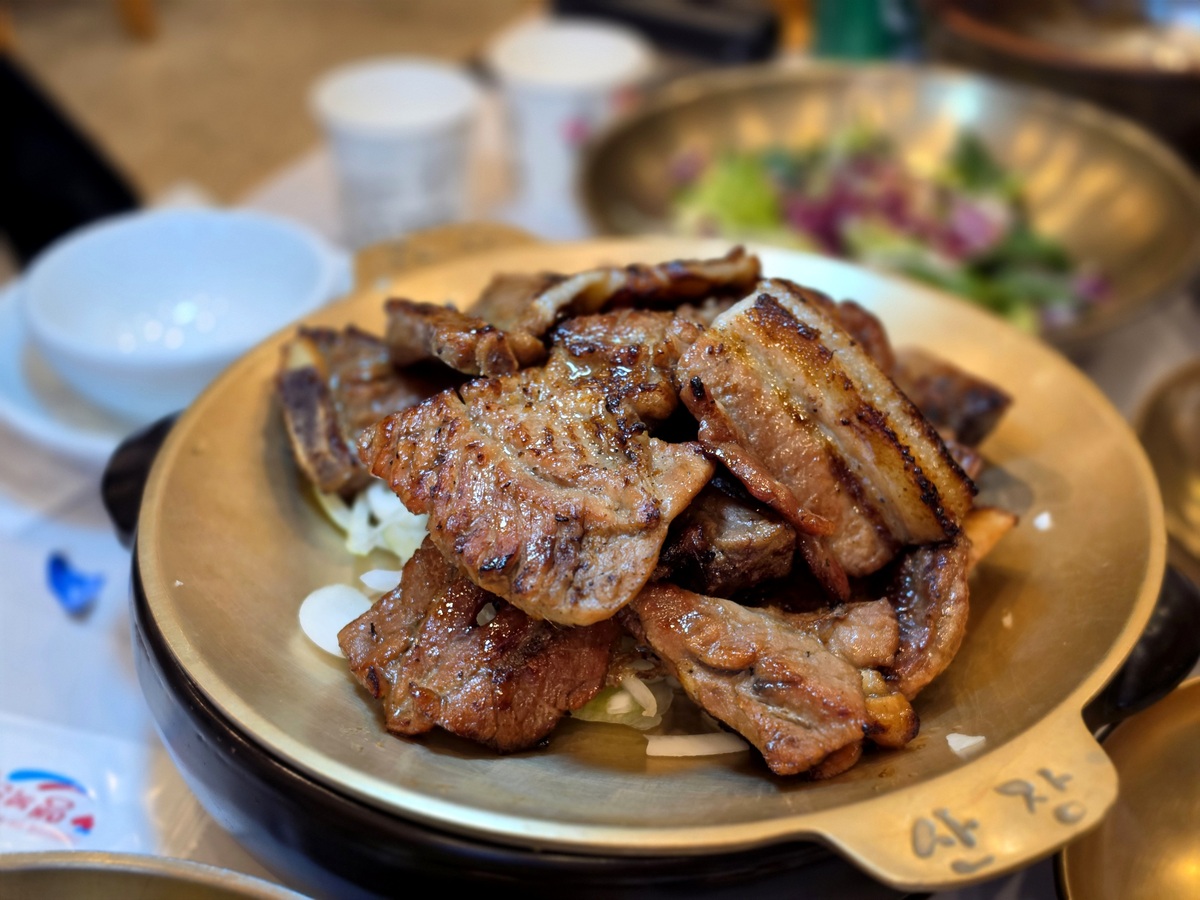 산장가든 원조숯불갈비.