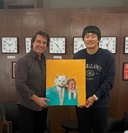 톰 크루즈 만난 기안84 &${esc.h}34;건강하세요 형님&${esc.h}34; 그림 선물까지