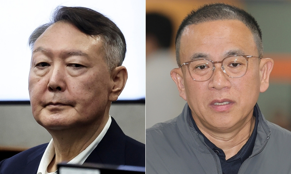 윤석열 전 대통령(왼쪽)과 명태균 씨. 사진공동취재단·연합뉴스