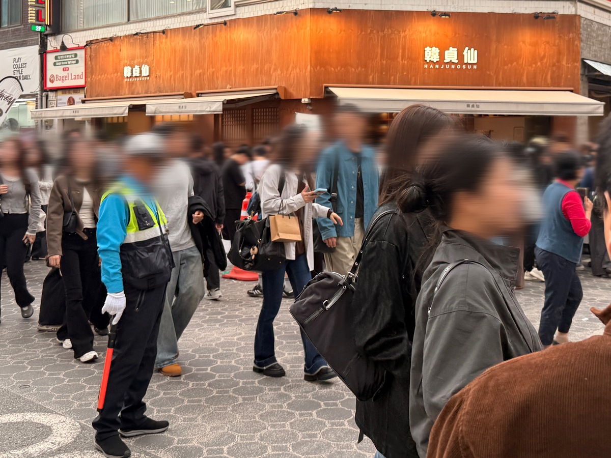 5일 서울 성동구 한 디저트 떡집 앞의 모습. 허은선 인턴기자