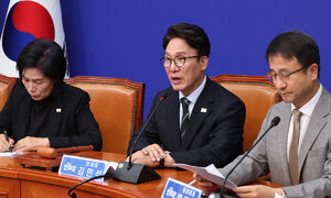 ‘제어’ 공언에도 강경파 반발 지속… 김민석 장악력 한계 지적 [당·청 지지율 동반 하락]