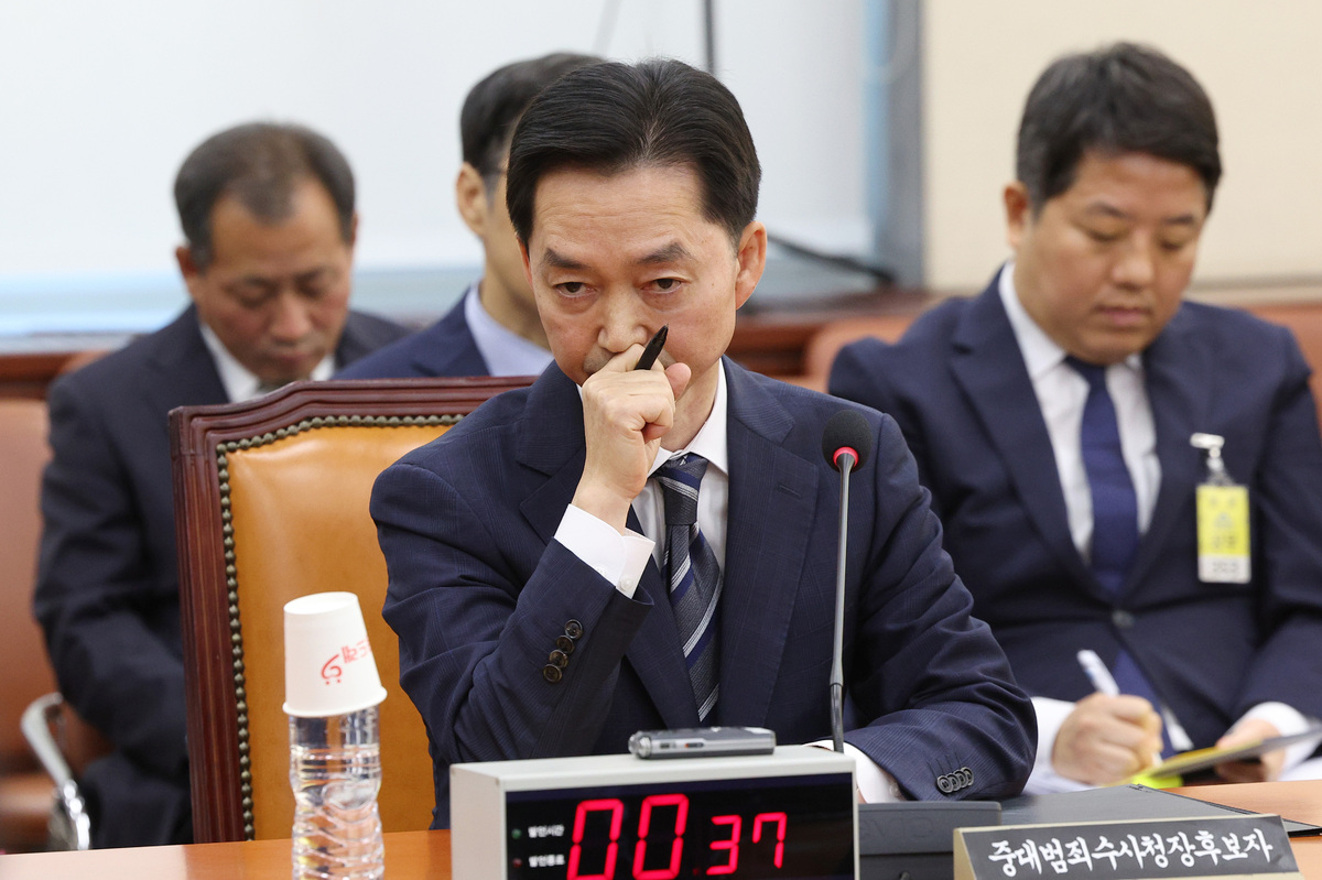 김지용 중수청장 후보자 청문회… 정치적 중립성·개혁 의지 검증 [한강로 사진관]