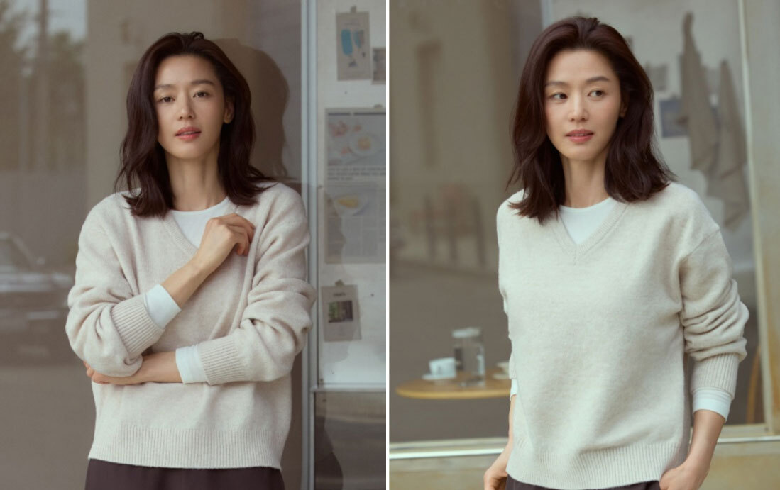 전지현. 탑텐 제공