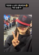 승리 요정된 박신혜, 출산 한달 만에 야구장 직관
