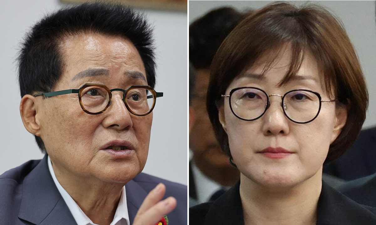 “똑똑한데 국감 받아라” 박지원 전화에…김현지 “안 나간다고 안 했어요”